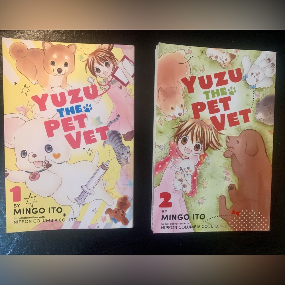 Yuzu the Pet Vet Manga - Volumes 1 & 2